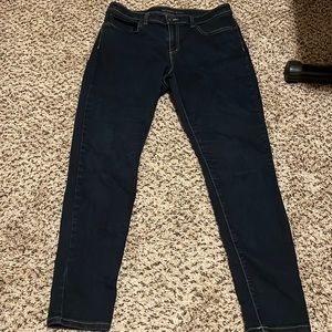 Michael Kors Izzy Dark Wash Denim Jeans